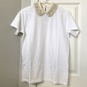 MIU MIU cotton embroidered shirt. Size M